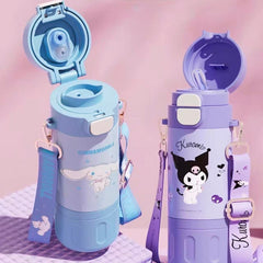 Sanrio Insulated Stainless Steel Water Bottle 480ml - Cinnamoroll