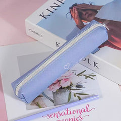 Slim Canvas Pencil Case