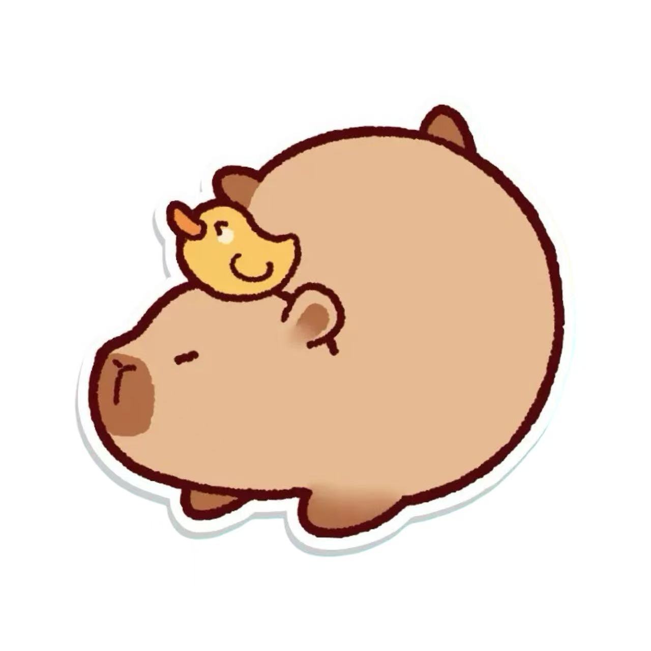 Capybara Relax Series Sticky Notes 30 Sheets