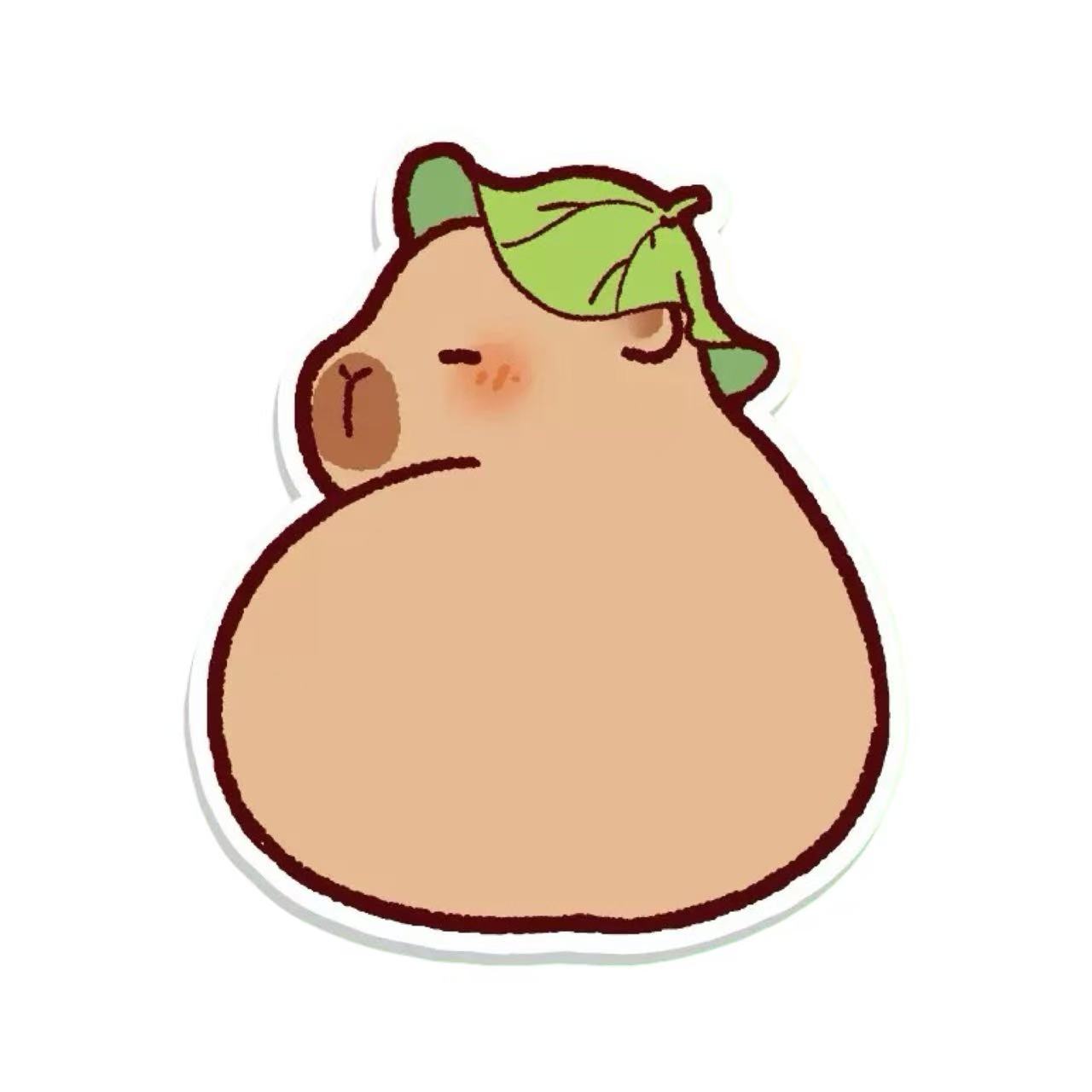 Capybara Relax Series Sticky Notes 30 Sheets