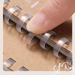Campus Kraft Cove Soft Ring Notebook A5 8mm Ruled 21 Lines 50 Sheets