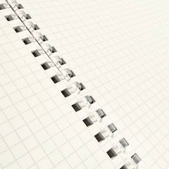 Campus Kraft Cover Soft Ring Notebook B5 5mm Grid 40 Sheets