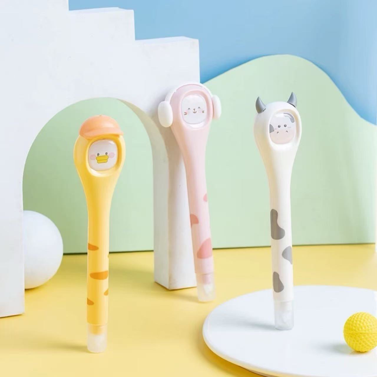 Cute Pet Pen-Style Correction Tape 5mm × 6m Assorted