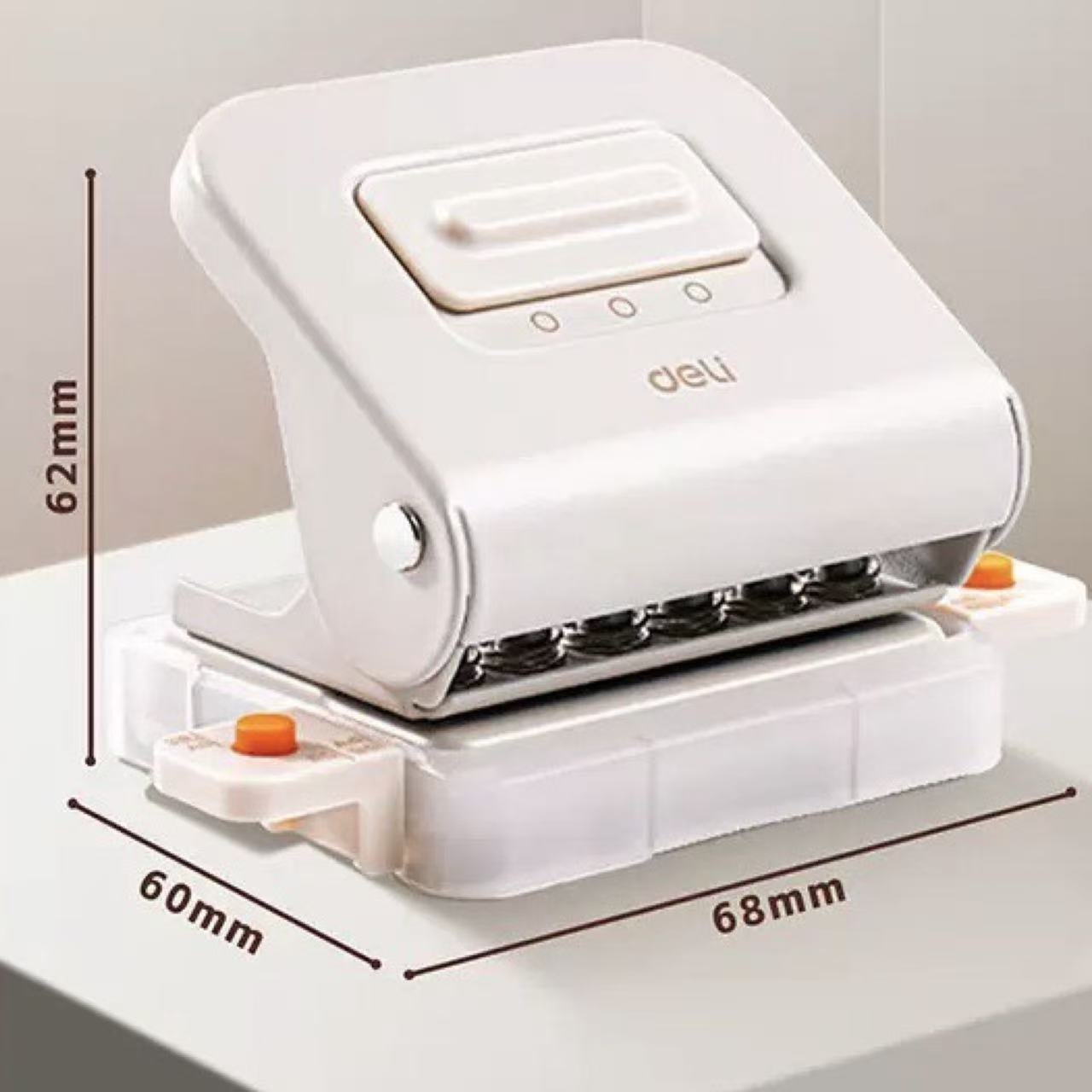 Adjustable Cream Colour 3/6 Hole Punch