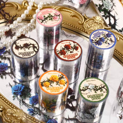 Thorn Rose PET Waterproof Decorative Tape 5cm × 2m