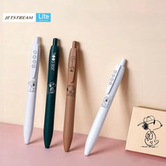 uni Jetstream × Snoopy Limited Edition Lite Touch Ballpoint Pen 0.5mm Black Ink