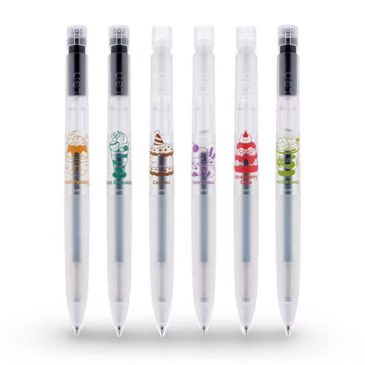 Zebra BLEN Afternoon Tea Limited Edition Gel Pen 0.5mm Black Ink