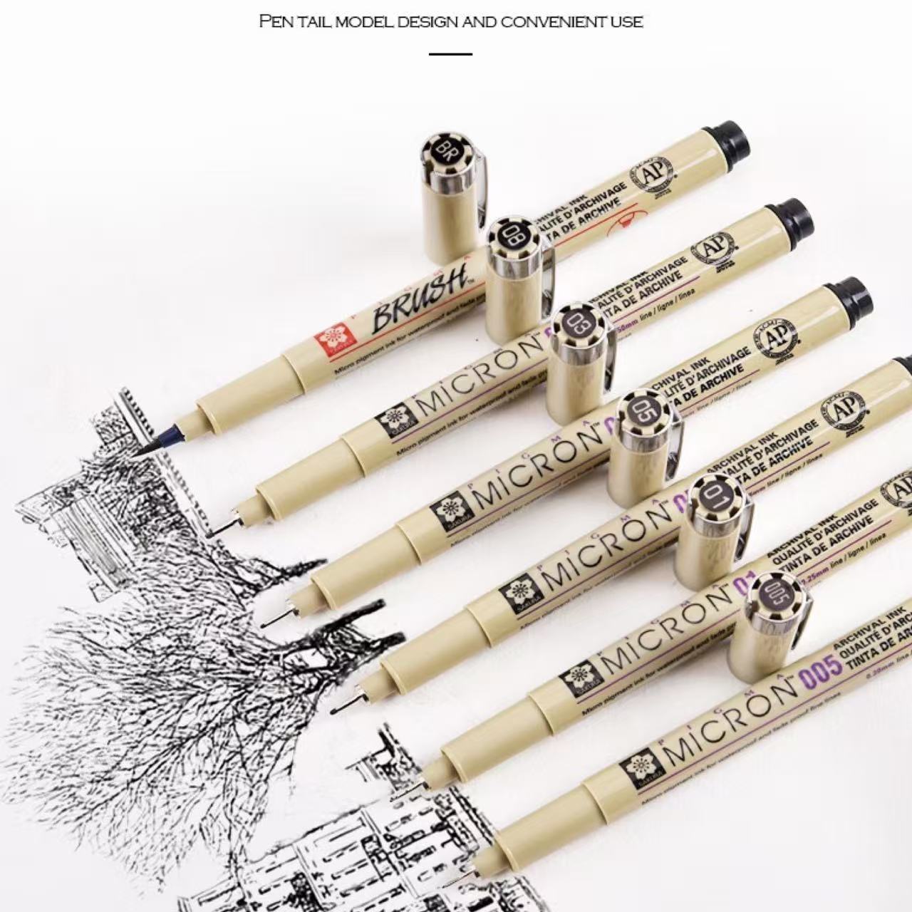Sakura Pigma Micron Fineliner Pens