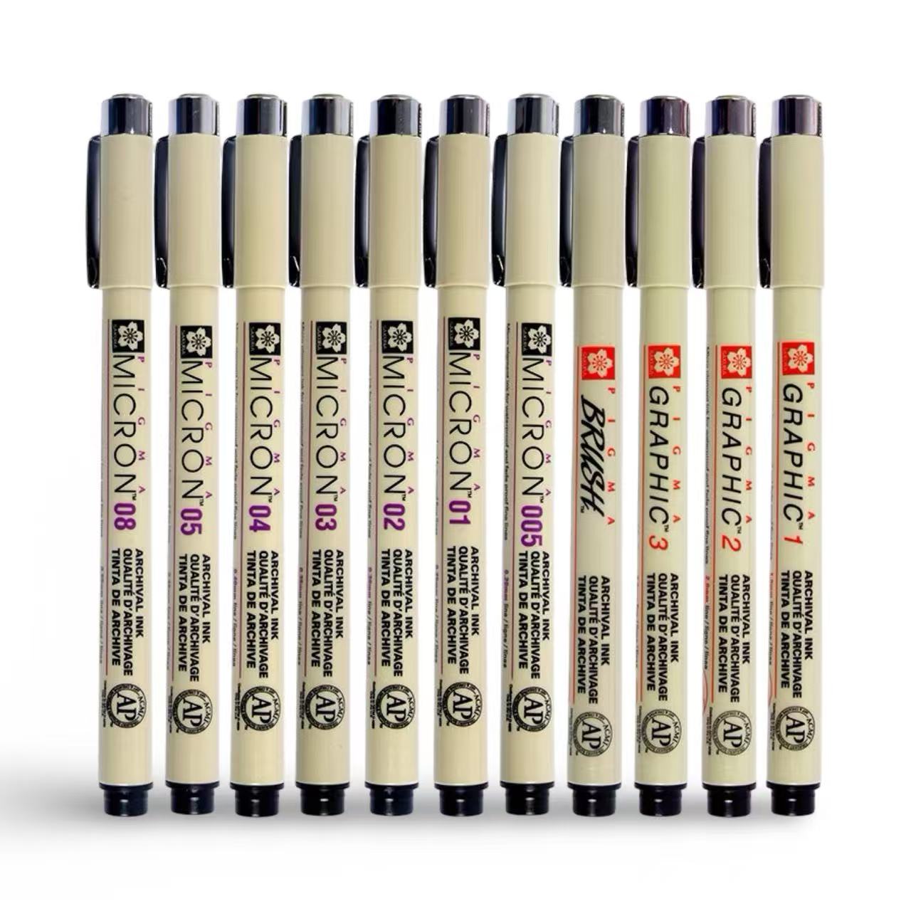 Sakura Pigma Micron Fineliner Pens