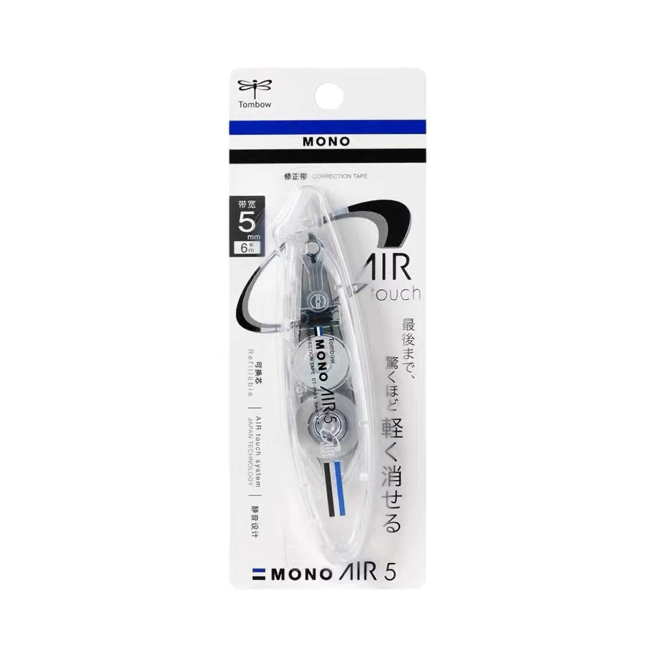 MONO AIR 5 PAX Series Correction Tape 5mm × 6m – Clear