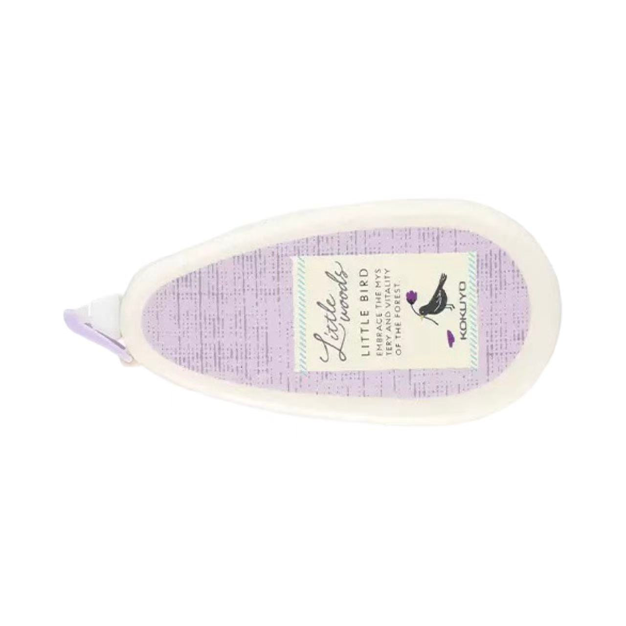 KOKUYO Campus Little Woods Correction Tape 5mm × 8m Iris Purple