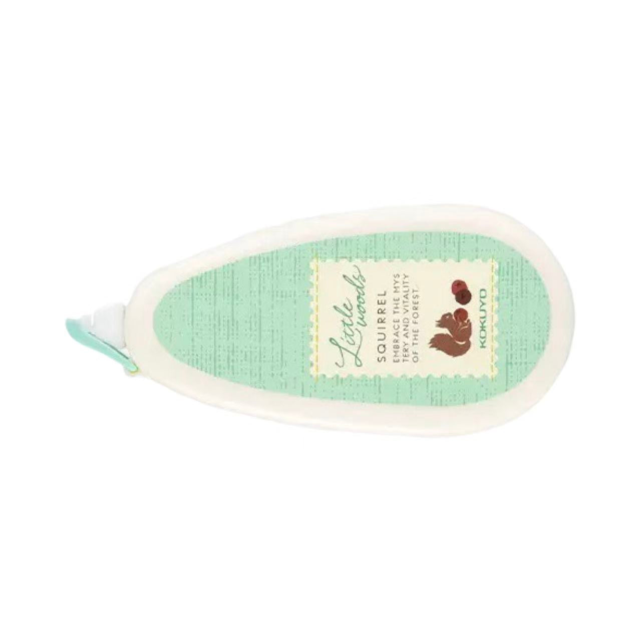 KOKUYO Campus Little Woods Correction Tape 5mm × 8m Forest Green
