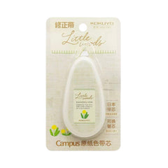KOKUYO Campus Little Woods Correction Tape 5mm × 8m Floral Yellow