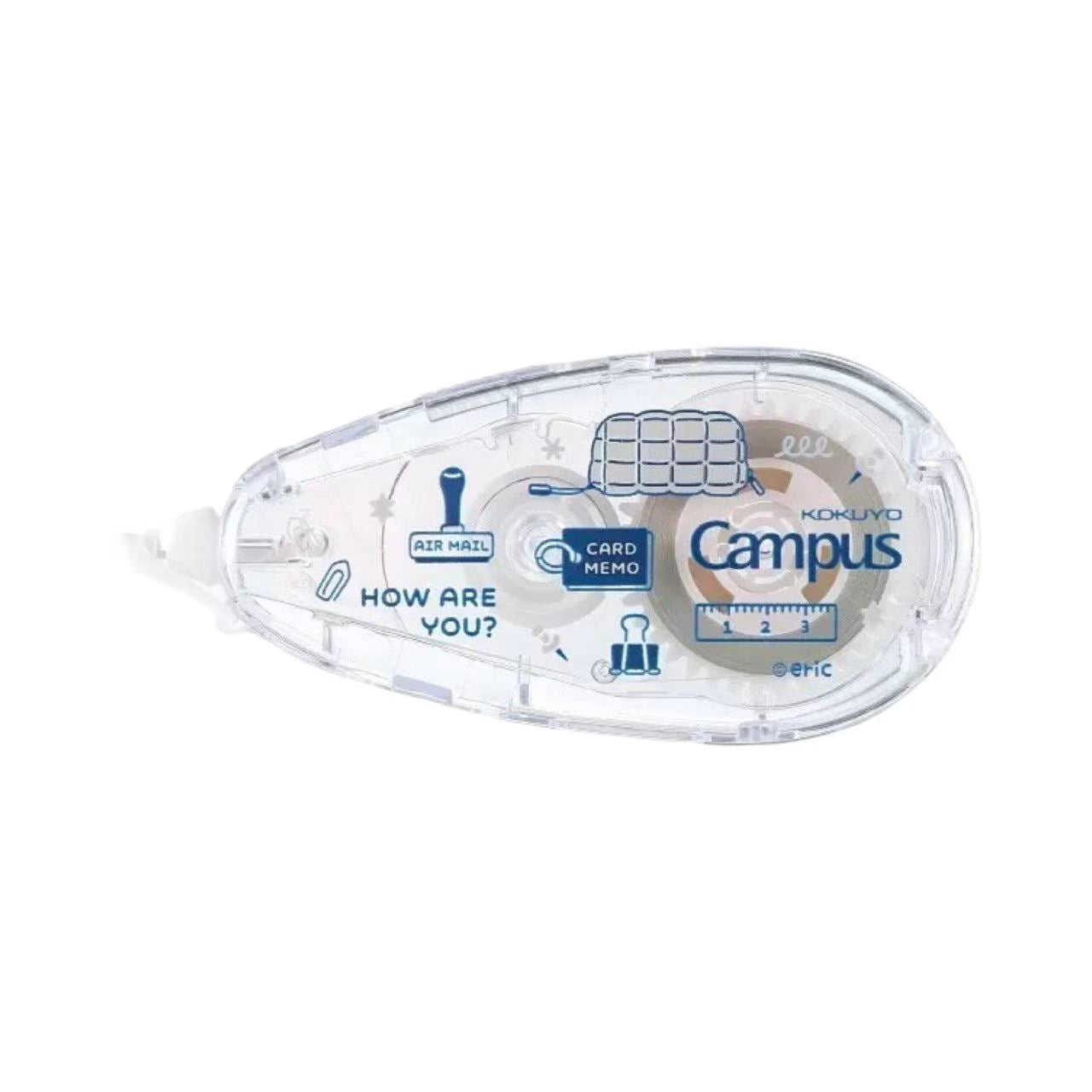 KOKUYO × Eric Limited Edition Correction Tape 5mm × 8m – Blue