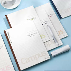 KOKUYO Campus Study Series A5 8mm 21 Dotted Lines Notebook 40/60 Sheets Assorted