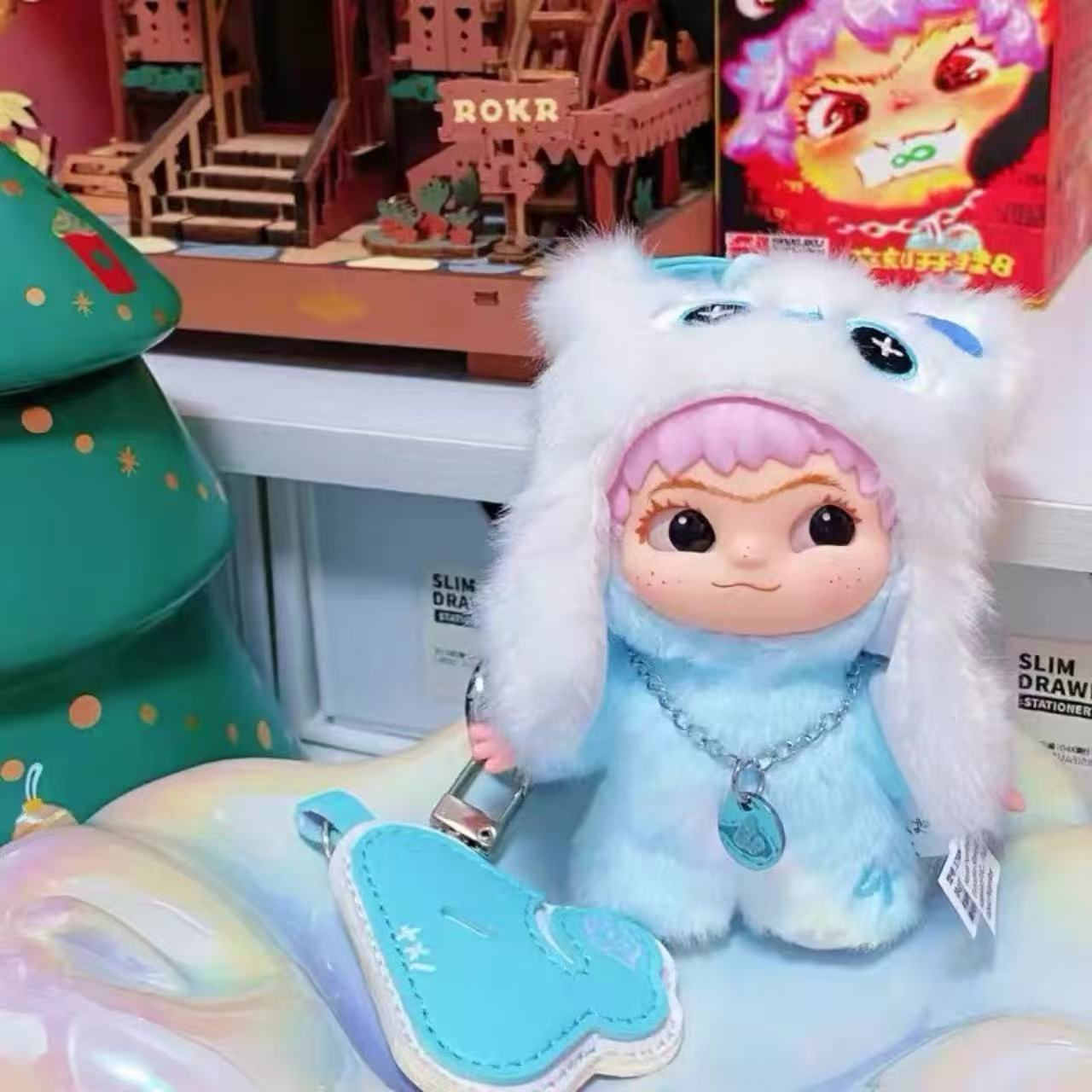 Wakuku Plush Figure Keychain V3.0 Blind Box