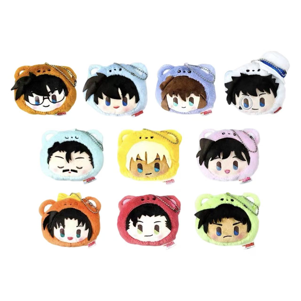 Detective Conan SmolQ Bear Series Plush Keychain Blind Box