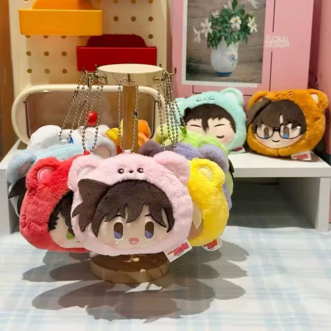 Detective Conan SmolQ Bear Series Plush Keychain Blind Box