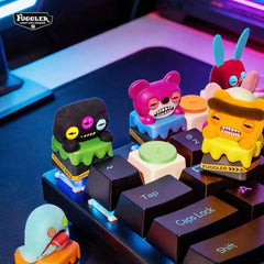 Fuggler Escape from the Lab Series Keyboard Keycap Keychain Blind Box