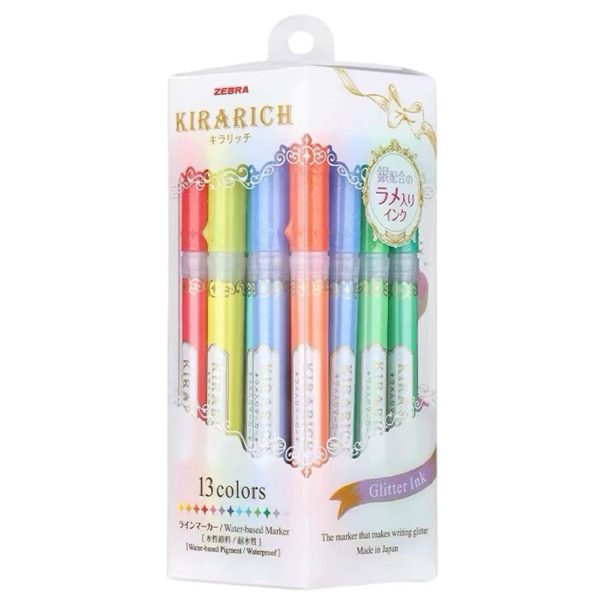 Zebra KIRARICH Glitter Highlighter