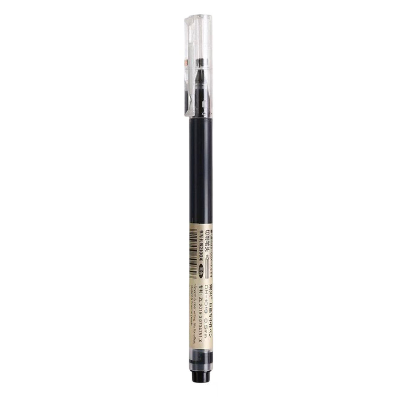 DOMI 2100m Large Capacity Capped Gel Pen 0.5mm