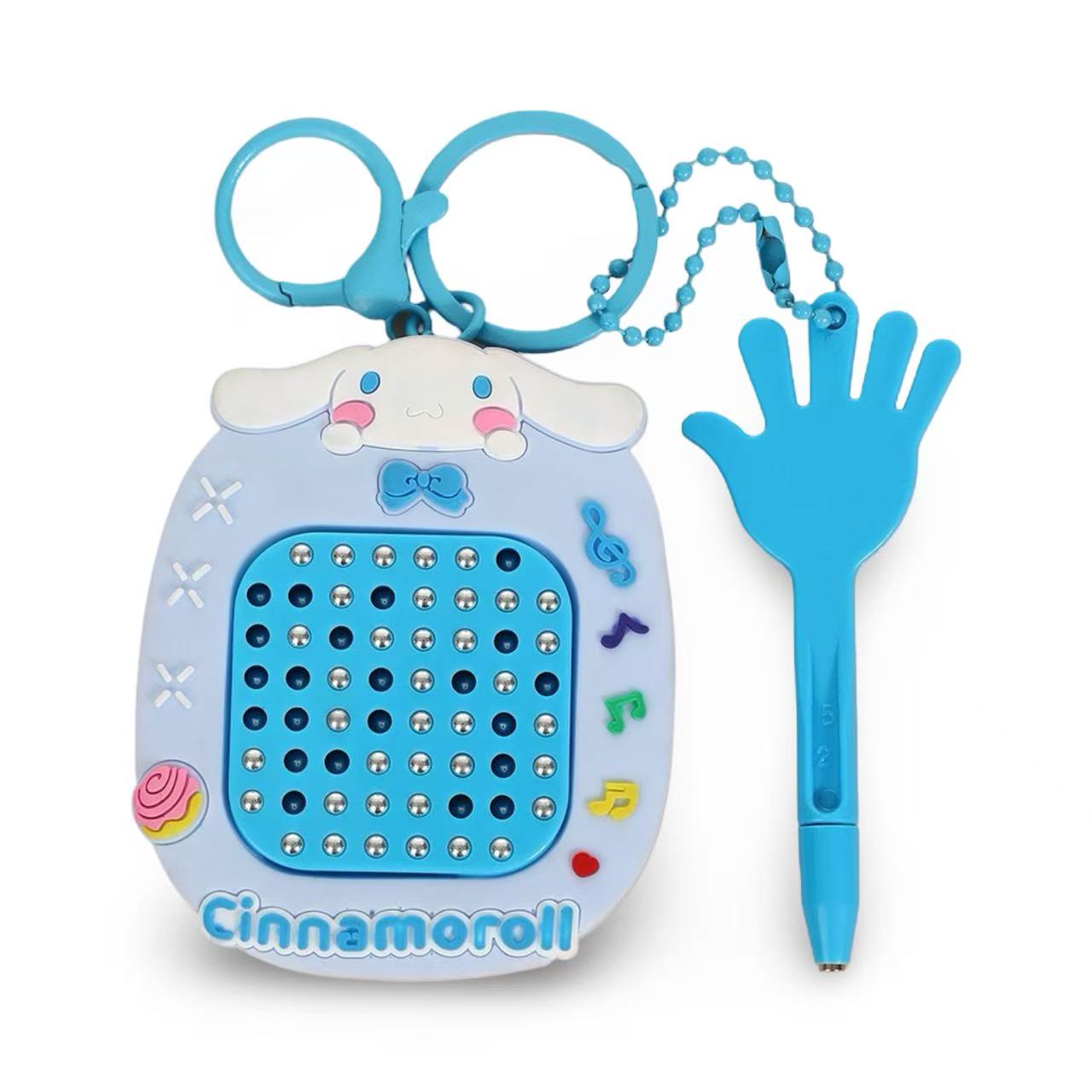 Sanrio Magnetic Drawing Board & Marble Maze Keychain Toy 2-in-1
