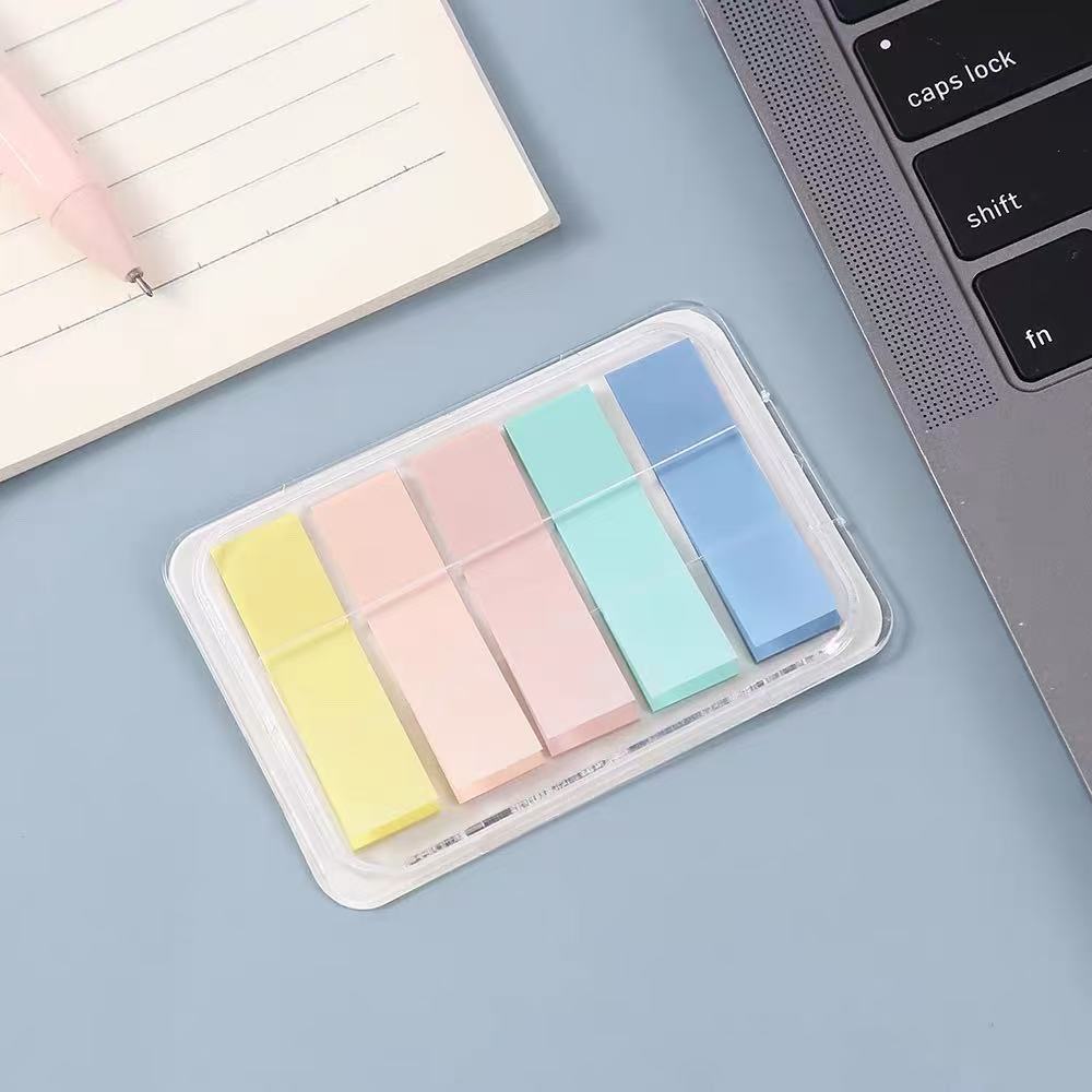 Morandi Colour PET Index Sticky Tabs 5 Colours 100 Sheets #1