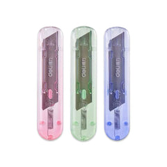 Transparent Auto-Retractable Cutter Assorted