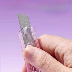 Transparent Auto-Retractable Cutter Assorted