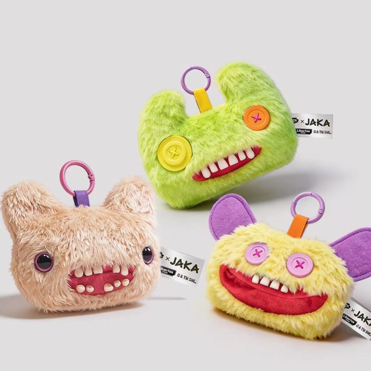 Fuggler × Jaka Shopping Bag Plush Keychain Assorted