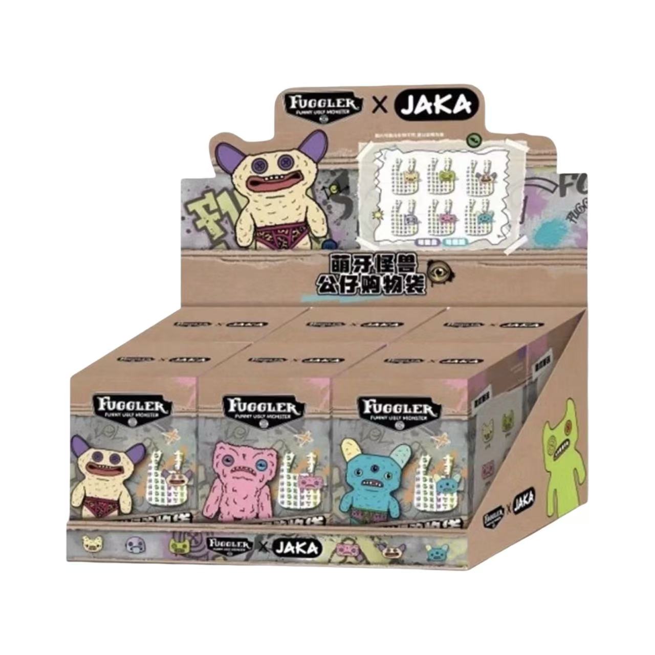 Fuggler × Jaka Shopping Bag Plush Keychain Assorted