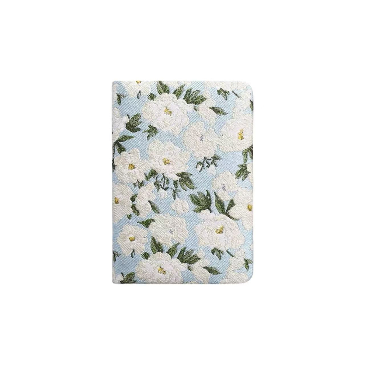 Embroidered Fabric Journal A6/B6 132 Sheets – Gardenia