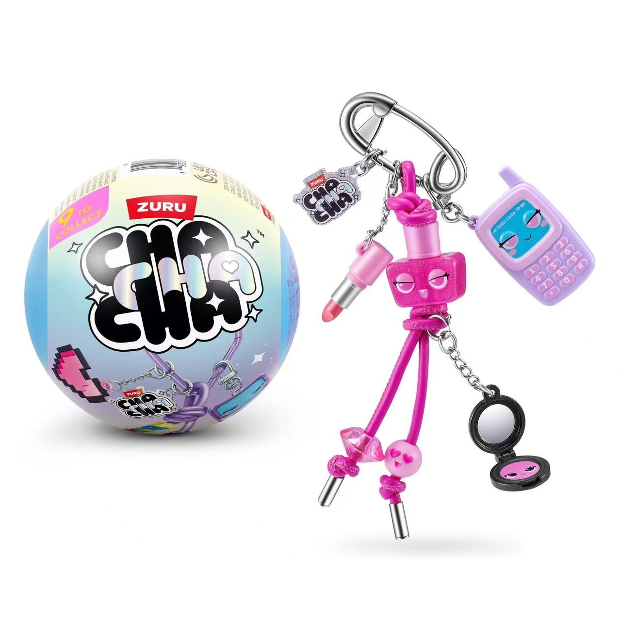 ZURU ChaChaCha S1 DIY Keychain Charms Blind Ball