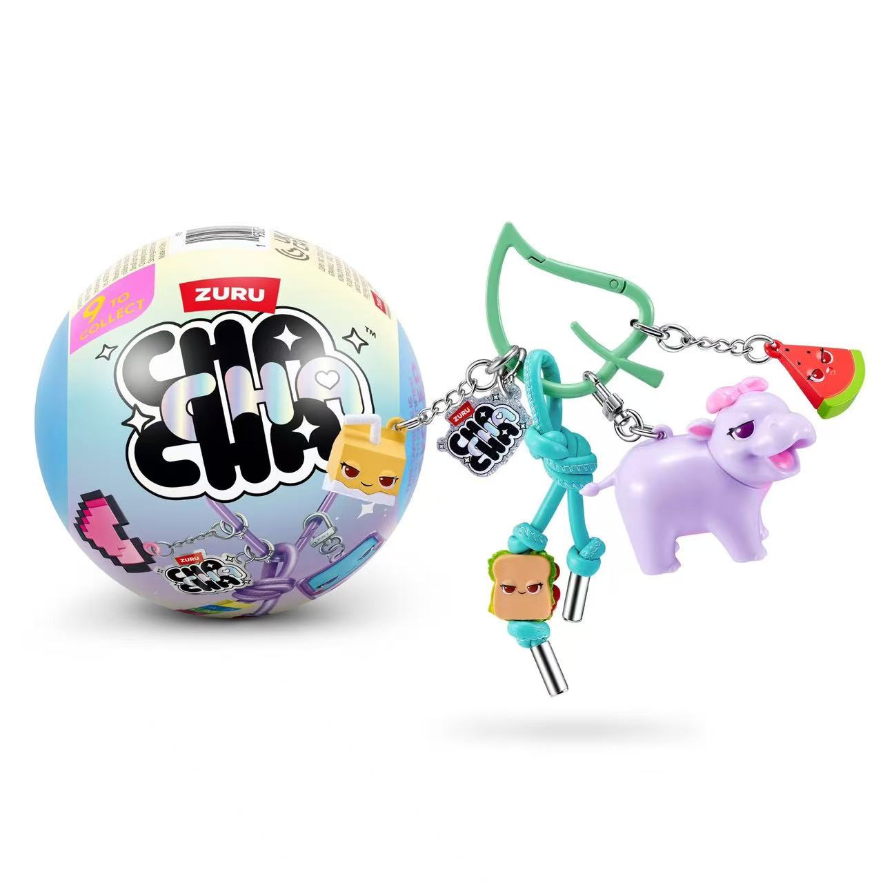 ZURU ChaChaCha S1 DIY Keychain Charms Blind Ball