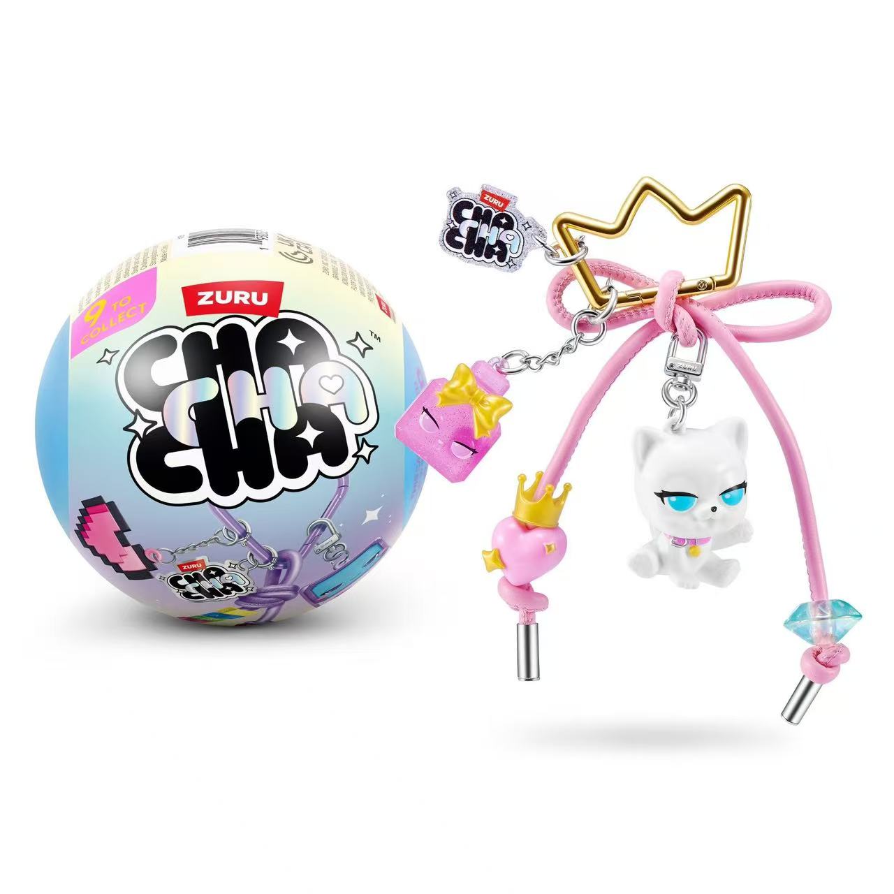 ZURU ChaChaCha S1 DIY Keychain Charms Blind Ball