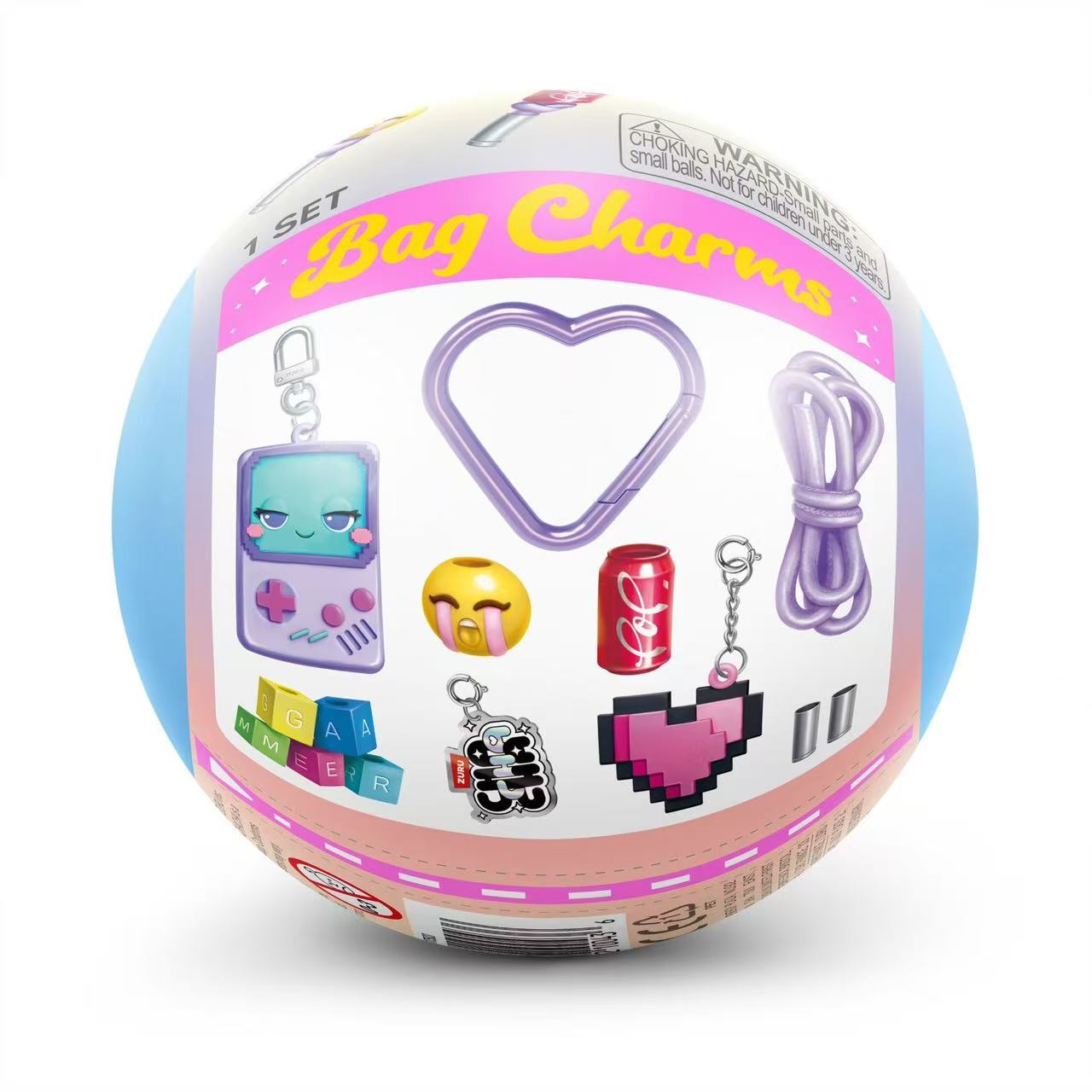 ZURU ChaChaCha S1 DIY Keychain Charms Blind Ball