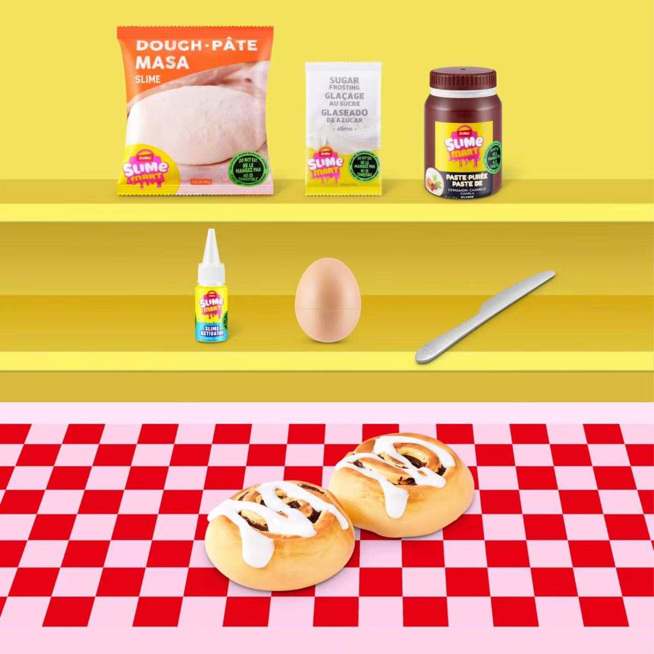 ZURU Slime Mart Small Shopping Bag Series 2 Cinnamon Rolls