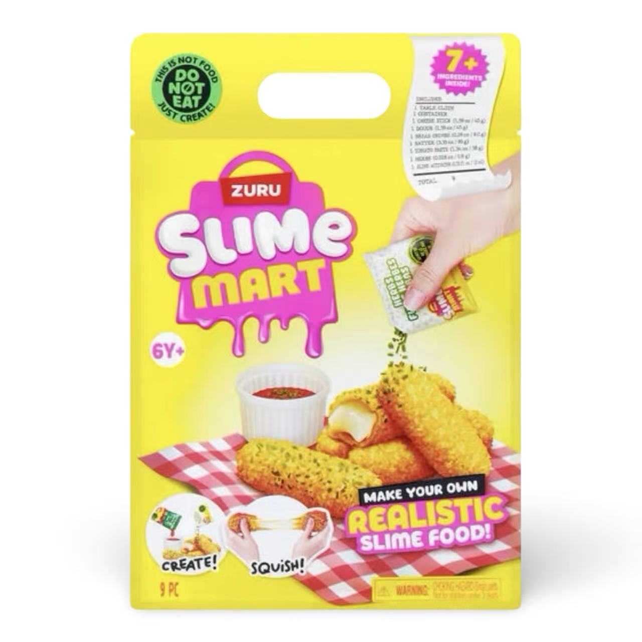 ZURU Slime Mart Small Shopping Bag Series 2 Mozzarella Sticks