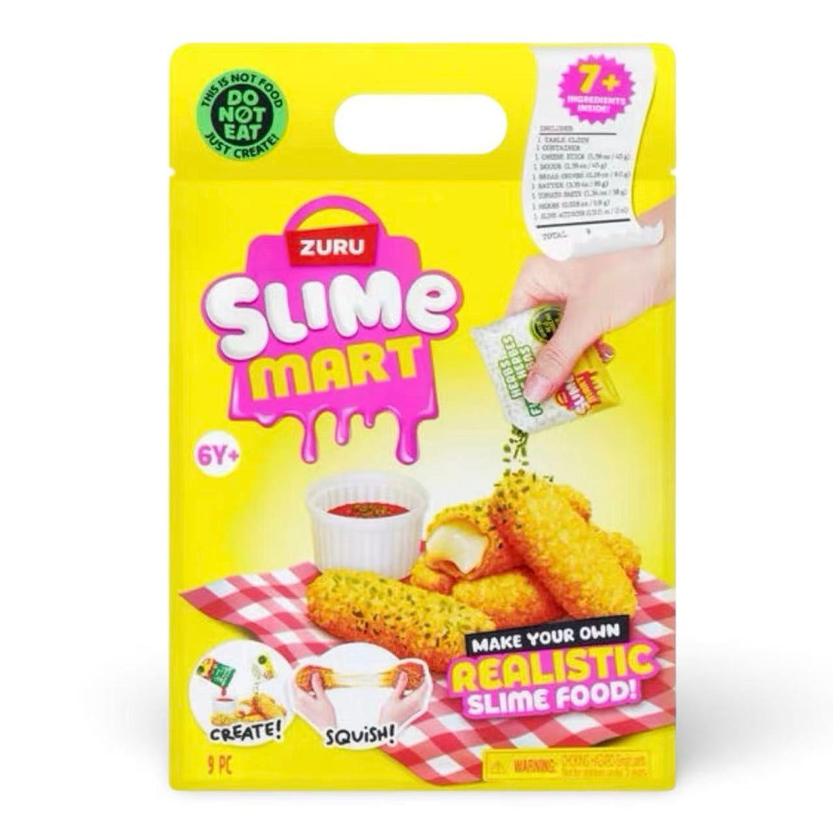 ZURU Slime Mart Small Shopping Bag Series 2 Mozzarella Sticks