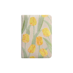 Embroidered Fabric Journal A6/B6 132 Sheets – Tulip