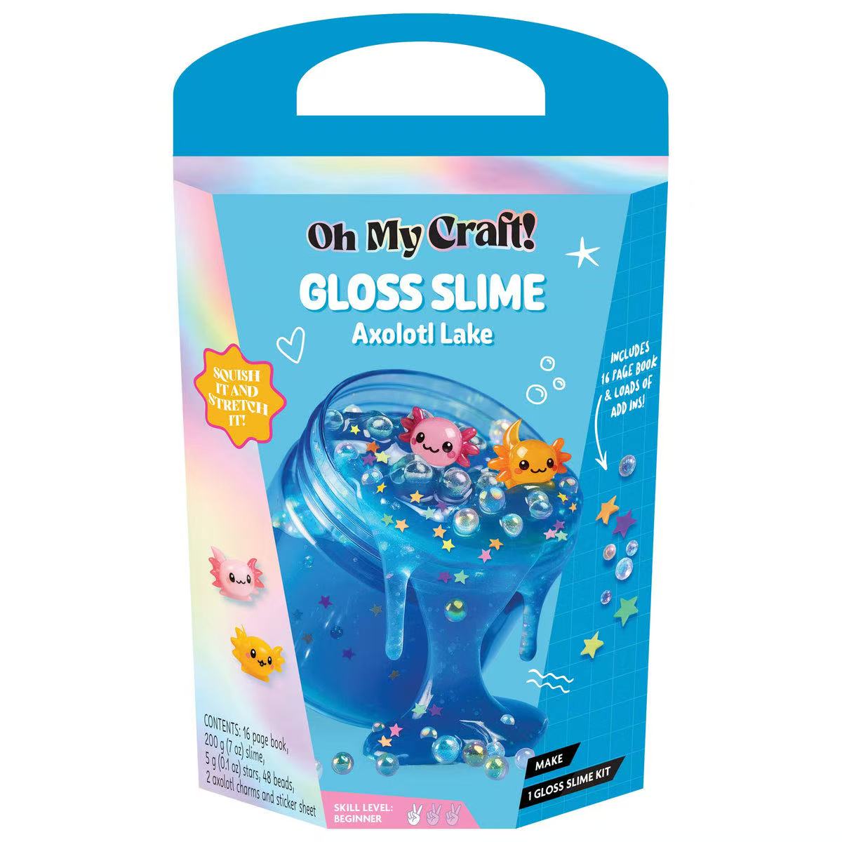 Oh My Craft Slime Kit- Axolotl Lake
