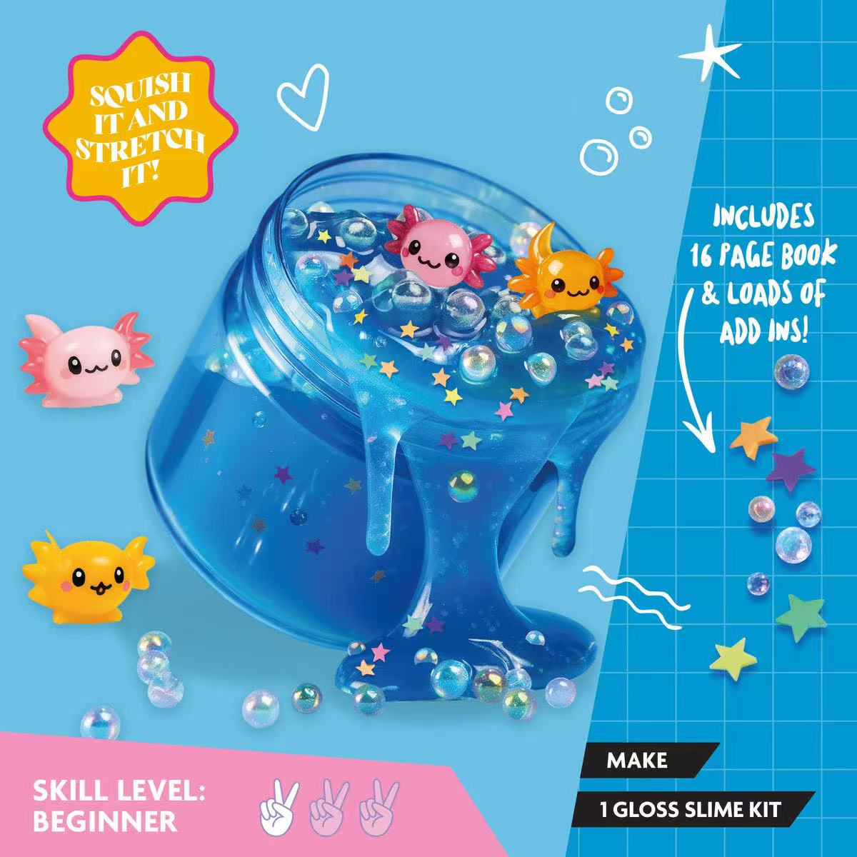 Oh My Craft Slime Kit- Axolotl Lake