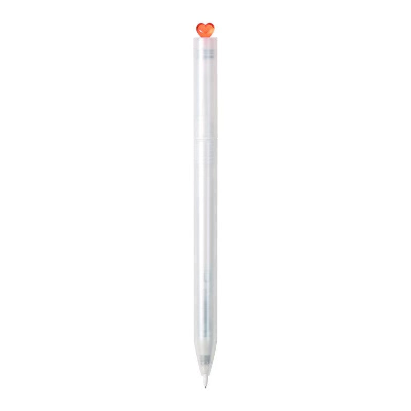 KACO Heart Twist Automatic Frosted Transparent Mechanical Pencil 0.5mm
