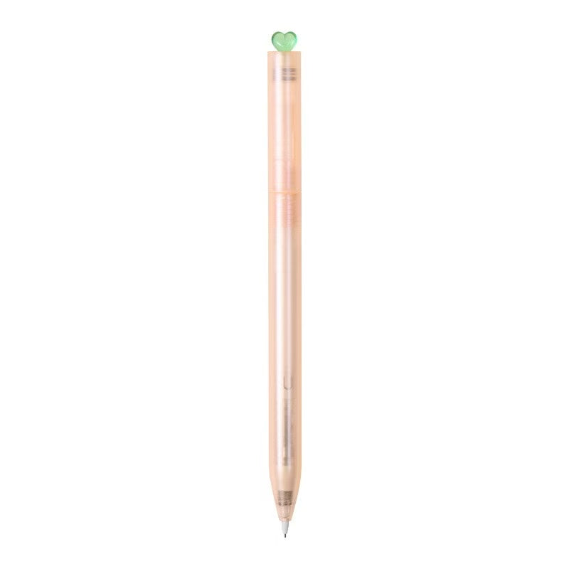 KACO Heart Twist Automatic Frosted Transparent Mechanical Pencil 0.5mm
