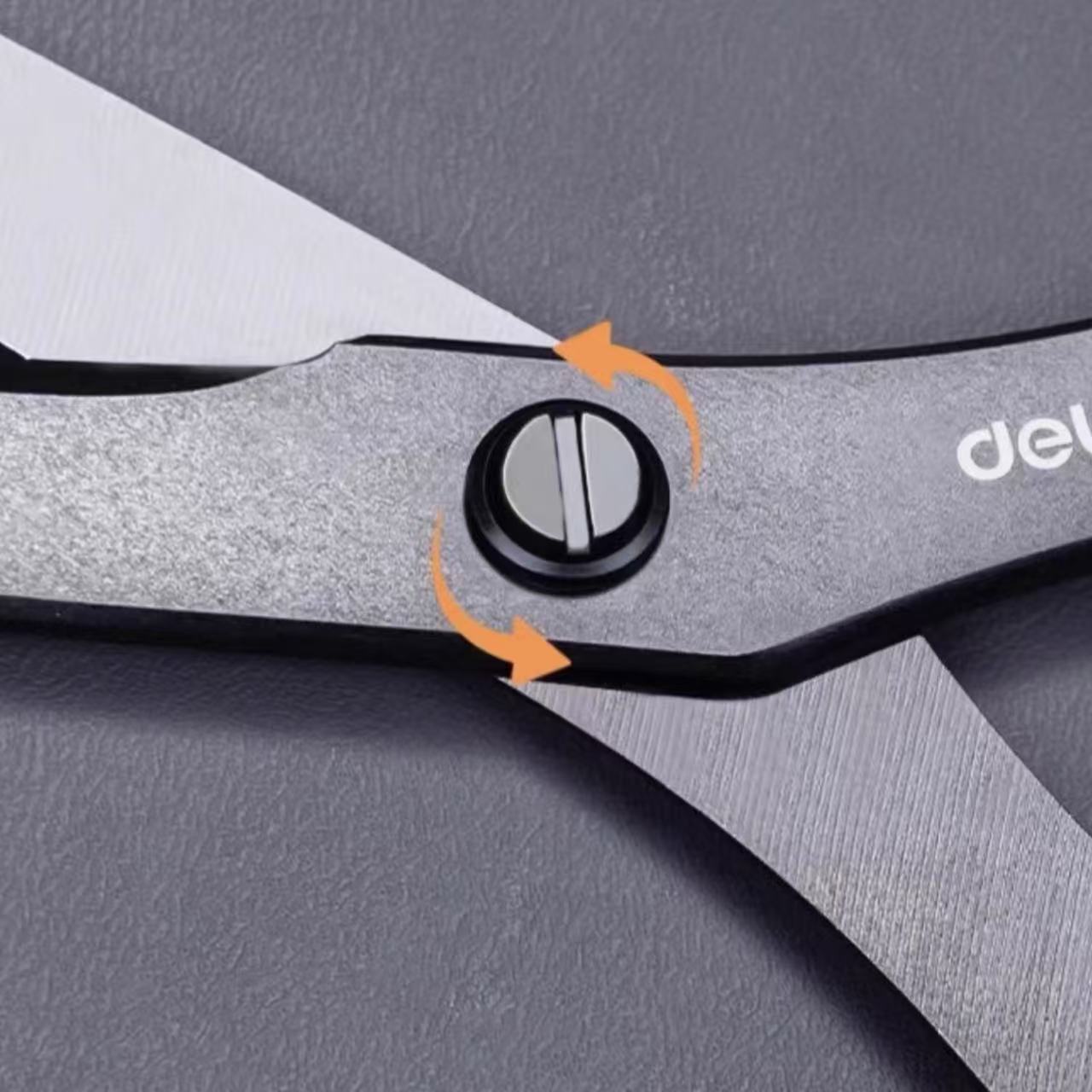 Large Stainless Steel Black Blade Scissors 210mm