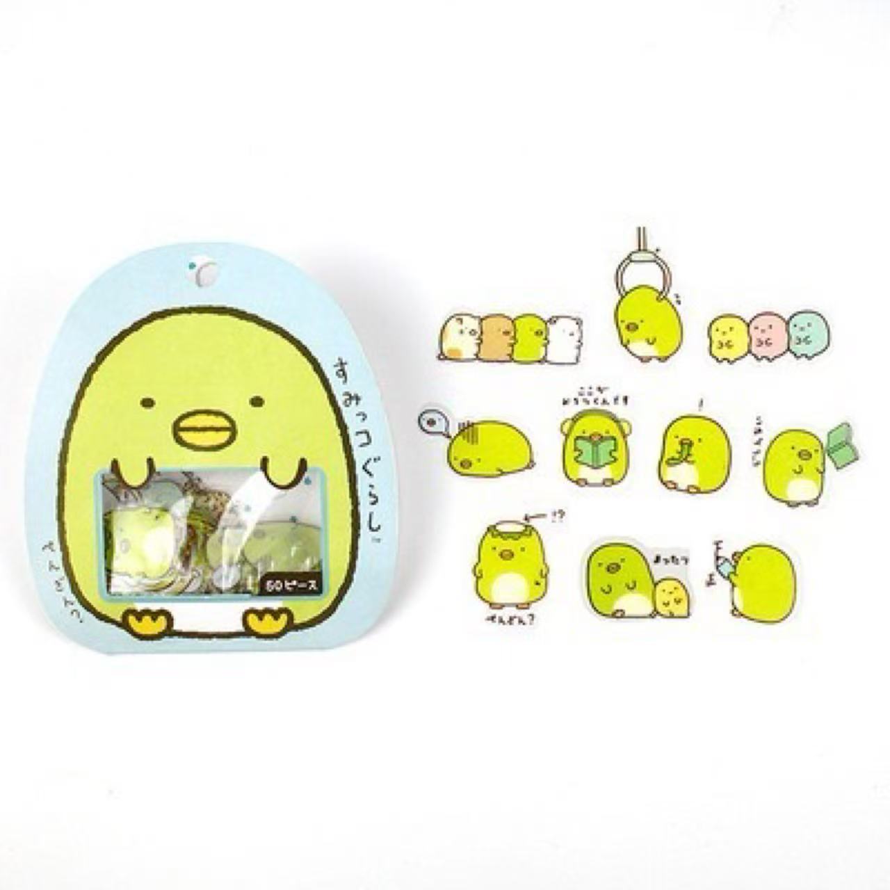 Japanese Corner Creatures PVC Waterproof Sticker Pack 50pcs