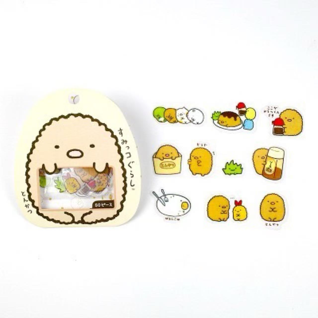 Japanese Corner Creatures PVC Waterproof Sticker Pack 50pcs