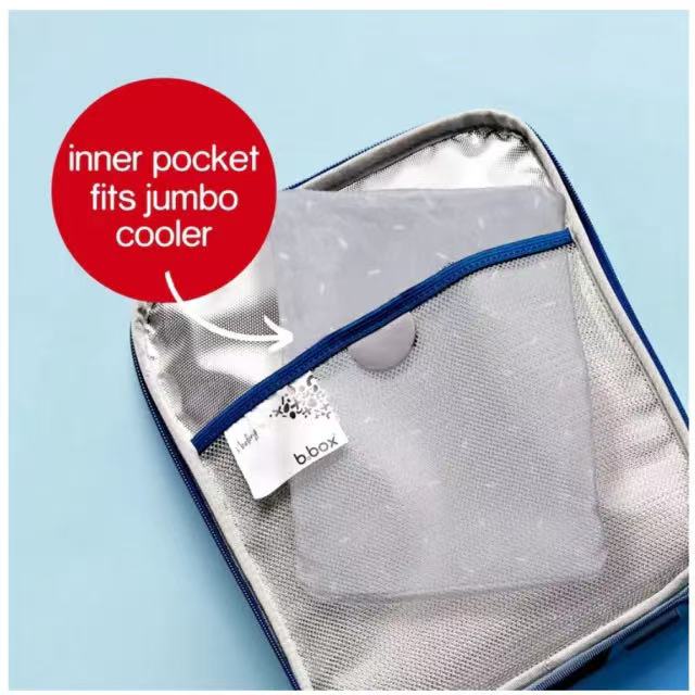 B.BOX Insulated Lunch Bag Flexi Deep Blue