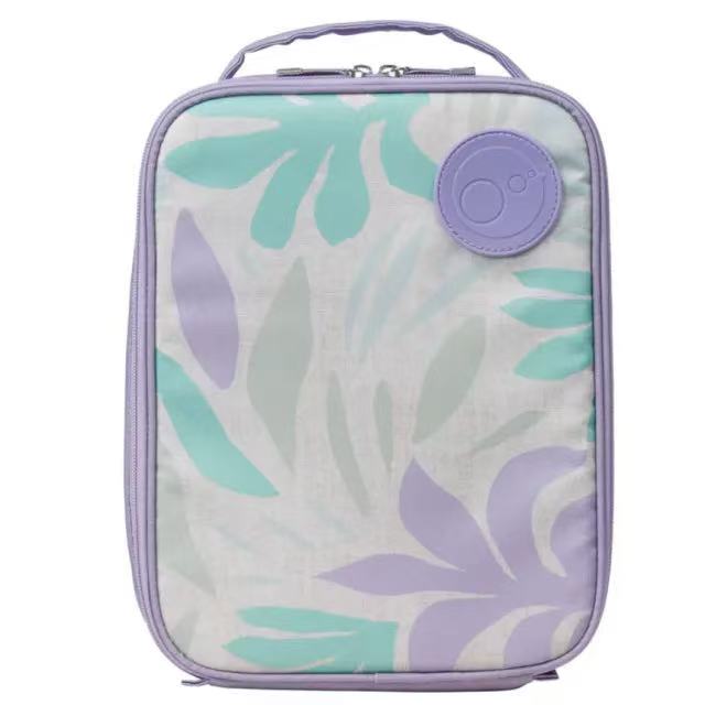B.BOX Flexi Insulated Lunch Bag Lilac Garden