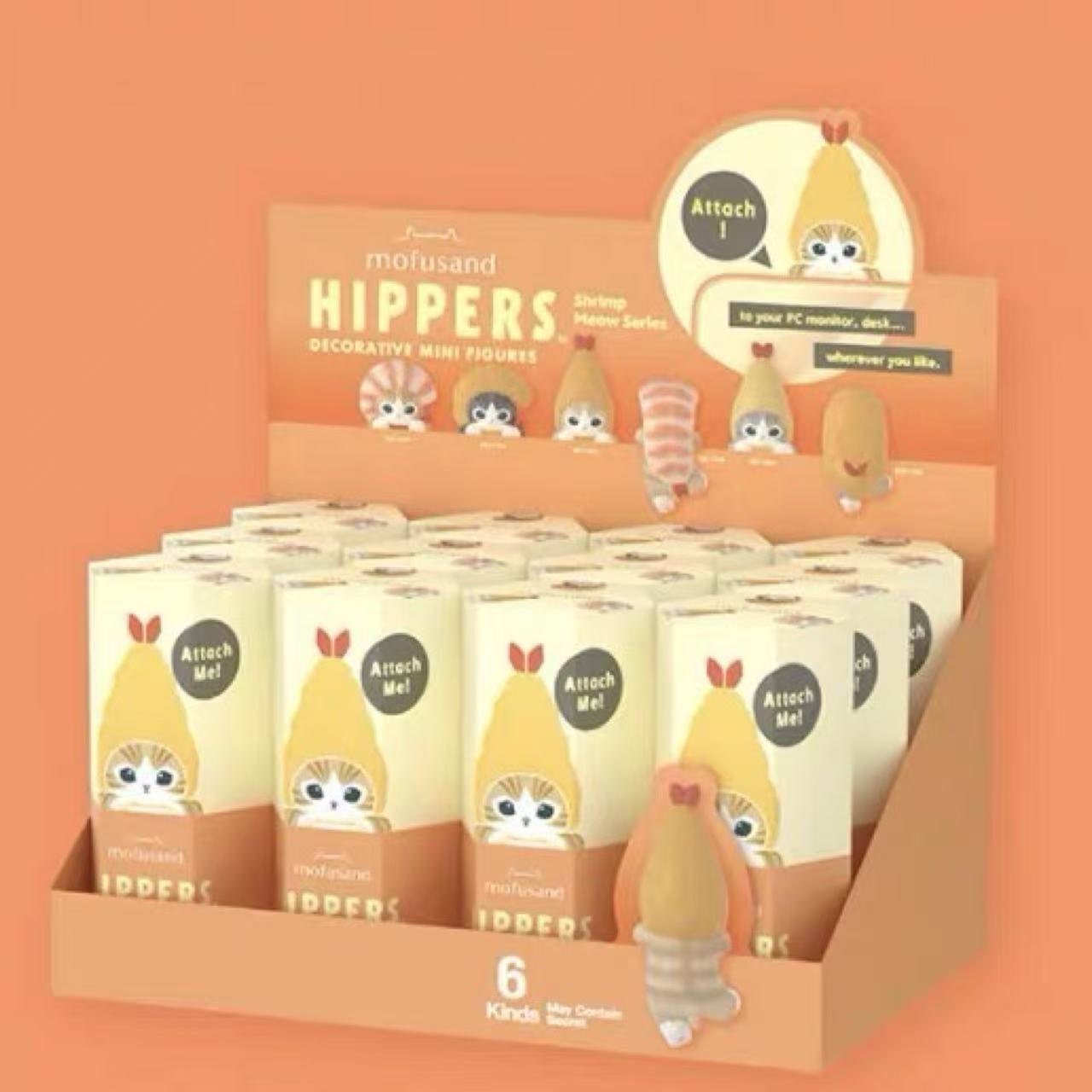 Mofusand Shrimp Meow Series Hippers Blind Box